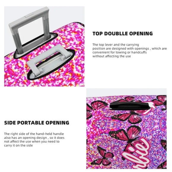 Price is FIRM!!! Barbie Luggage Cover Size Large 25-28in - Picture 2 of 8